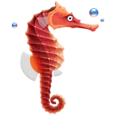 animal, fish, seahorse icon
