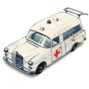 Mercedes Benz Ambulance with Open Boot icon