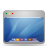 desktop, aqua, blue icon