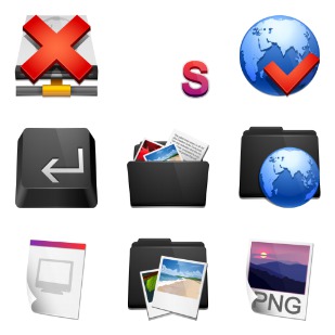 Simple icon sets preview