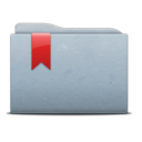 Folder Graphite Ribbon icon