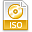file extension iso icon