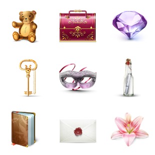 My Secret icon sets preview