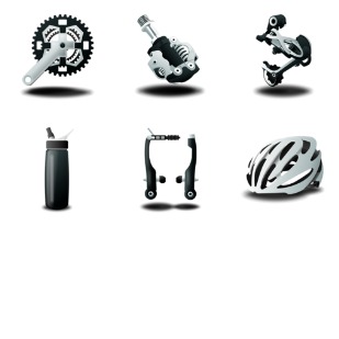 Mountain Bike icon sets preview