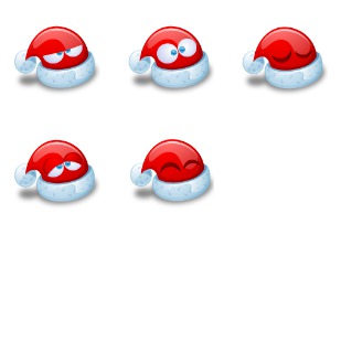 Santa Claus Hat icon sets preview
