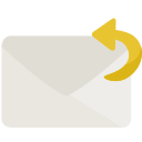 email, mail, reply, send, notification icon