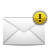 letter, warning, mail, wrong, email, error, message, alert, envelop, exclamation icon