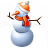 snow man, christmas, winter, profile, snow, snowman, cold icon