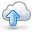 Arrow, Cloud, Upload, Weather icon