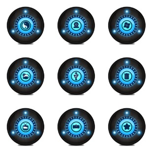 Galaxian icon sets preview