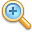 zoom, magnifying class, enlarge, magnifier, zoom in, in icon