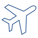 departure, journey, flight, airport, travel, airplane icon
