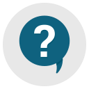 question, enquiry, help, feedback, comments, quiz, support icon