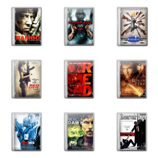 Movie Pack 7 icon sets preview