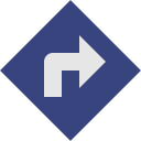 board, direction icon