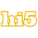 hi5, social, hi, hi 5, media, five icon