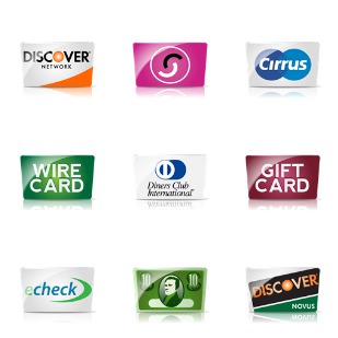 Credit Cards And Payment icon sets preview
