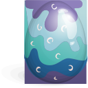 egg, easter, purple icon