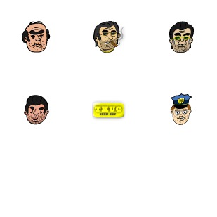Thugs icon sets preview