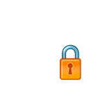 lock overlay icon