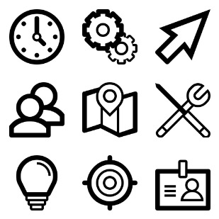 Miscellaneous icon sets preview