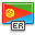 eritrea, flag icon