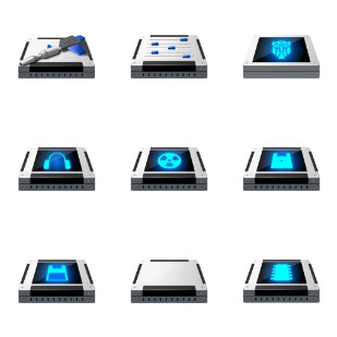 Transformers icon sets preview