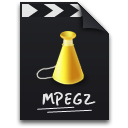 mpeg, video, mpg icon