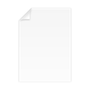 document, blank, file icon
