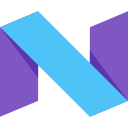 google, n, os, smartphone, android n, android icon