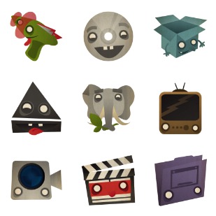 Artcore 3 icon sets preview