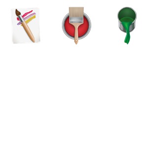 Painting icon sets preview