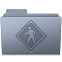 Public Folder Graphite icon