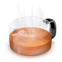 Glass Teapot Red icon