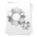 File, Settings icon