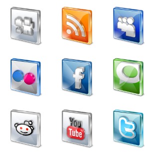 Social icon sets preview