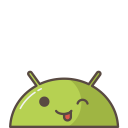emoji, tounge, mood, happy, joke, android, mobile icon