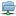blue folder network horizontal open icon
