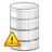 Database, Warning icon