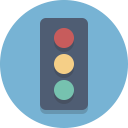 traffic light, traffic signal, signal icon