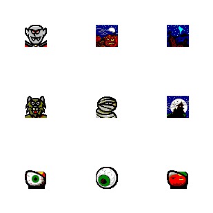 Halloween 99 icon sets preview