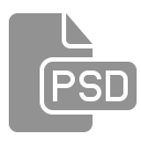 file, document, psd icon