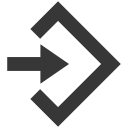 command, program, arrow icon