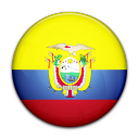ecuador, country, flag icon