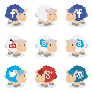 Follow the herd icon sets preview