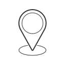 navigation, location, direction, pin, place, pointer icon