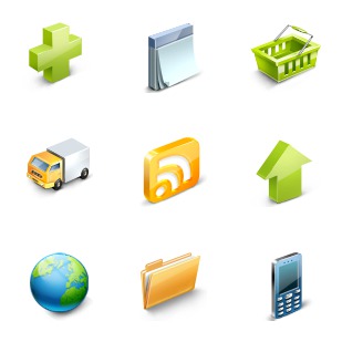 Webtoys icon sets preview