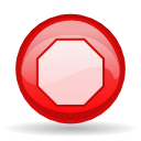 Actions stop icon