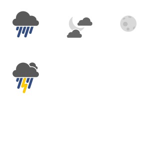 Android: Weather Extended icon sets preview
