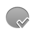 ellipse, checkmark icon